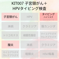 kit007　子宮頸がん＋HPVタイピング検査