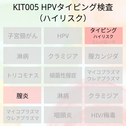 HPVタイピング検査（ハイリスク13種HPV）